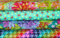 Preview: Designerbaumwolle Tula Pink Untamed Sweet Tooth Cosmic (10 cm)